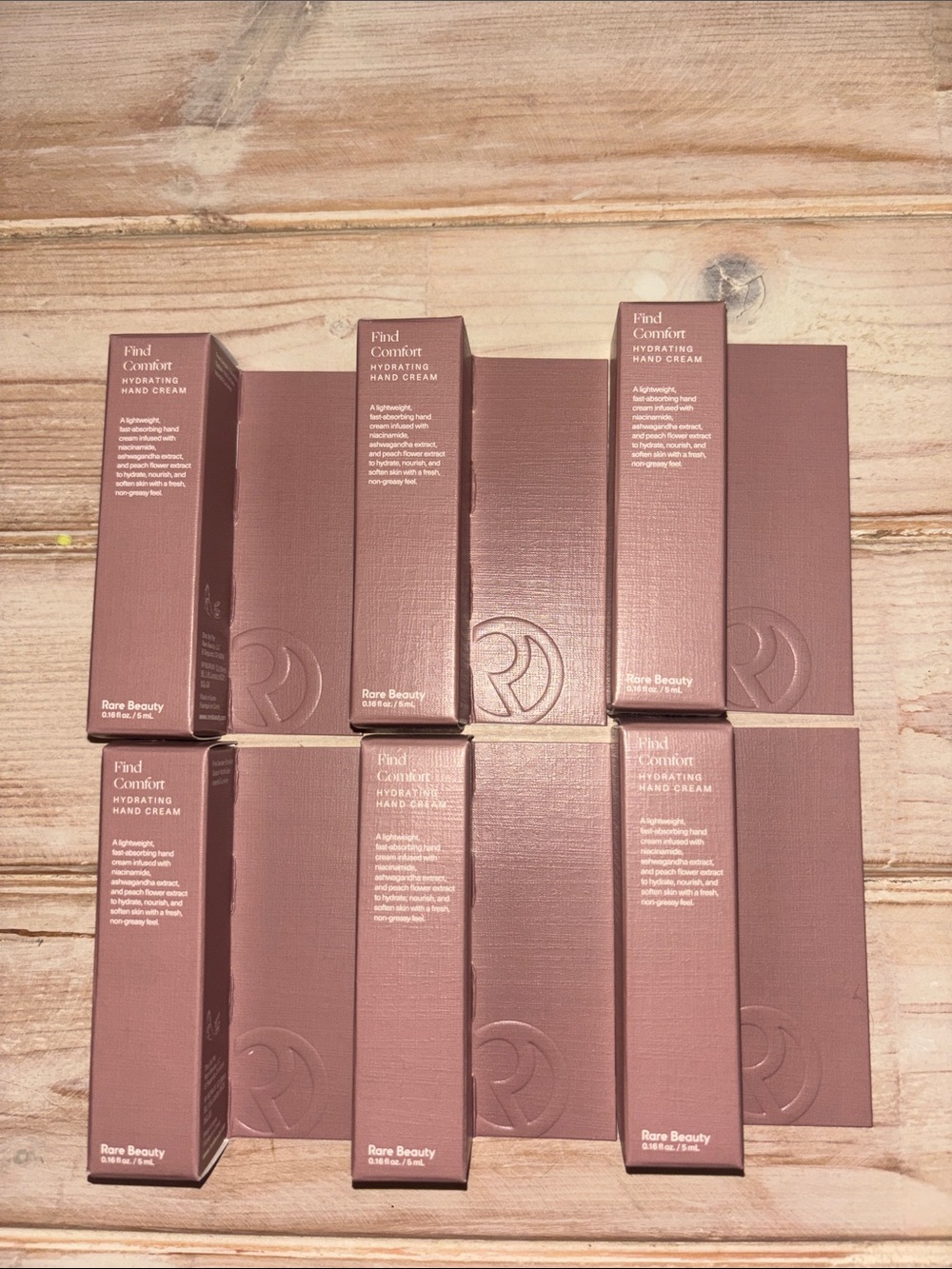 Rare Beauty Find Comfort Hydrating Hand Cream - set of 6 (703)